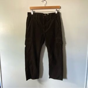 Vince Cropped Corduroy Cargos